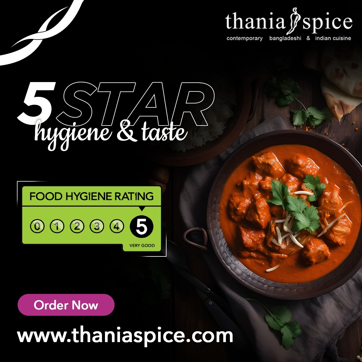 Thania Spice Welcome Image